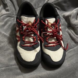 Merrell Burnt Rock Mills Navy Athletic Casual Shoes Sneakers Men 13 J003709